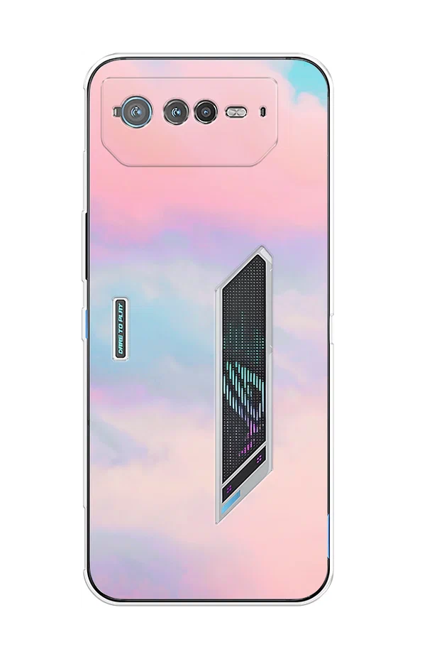 Силиконовый чехол Awog "Облака" для Asus ROG Phone 6, Розовый;голубой;прозрачный, 44650-4
Силиконовый чехол Awog "Облака" для Asus ROG Phone 6, Розовый;голубой;прозрачный, 44650-4