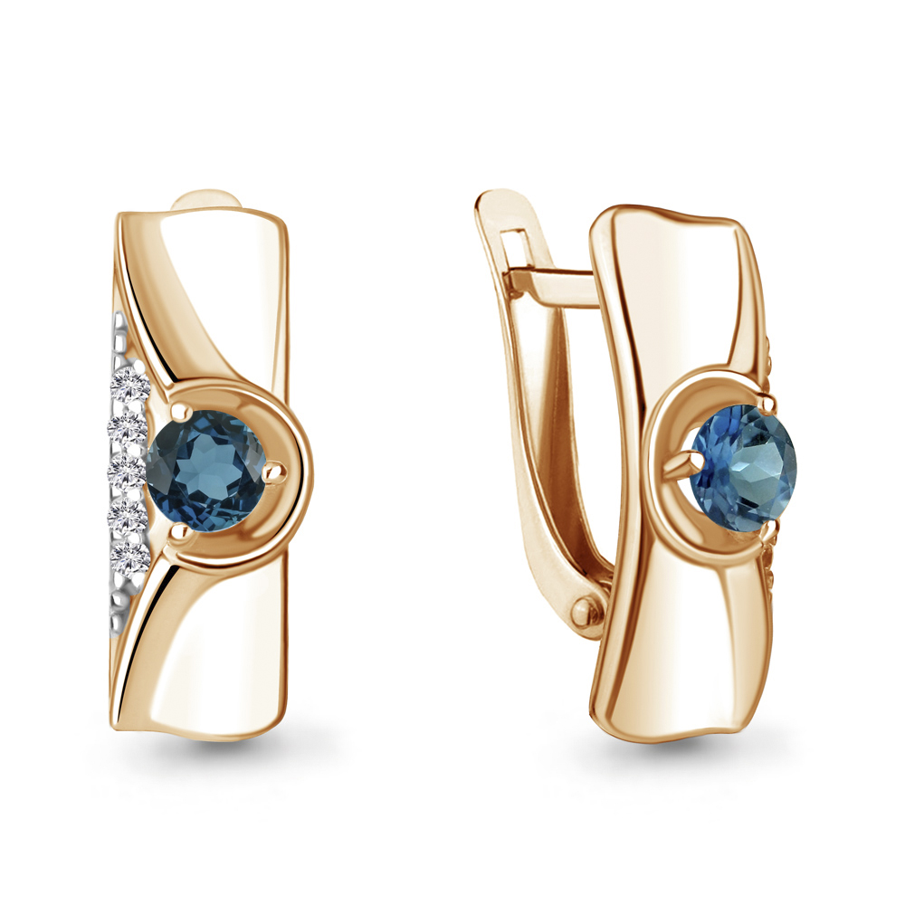Серьги из серебра с топазом\фианитом Aquamarine Aquamarine 4759108А_925_з, 4759108А_925_з
Серьги из серебра с топазом\фианитом Aquamarine Aquamarine 4759108А_925_з, 4759108А_925_з