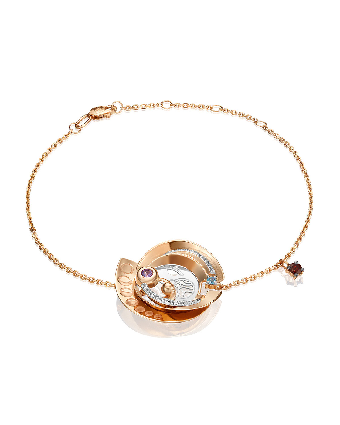 Браслет из золота с топазом/гранатом р. 21 PLATINA jewelry 05-0675-00-712-1111-76, 05-0675-00-712-1111-76
Браслет из золота с топазом/гранатом р. 21 PLATINA jewelry 05-0675-00-712-1111-76, 05-0675-00-712-1111-76