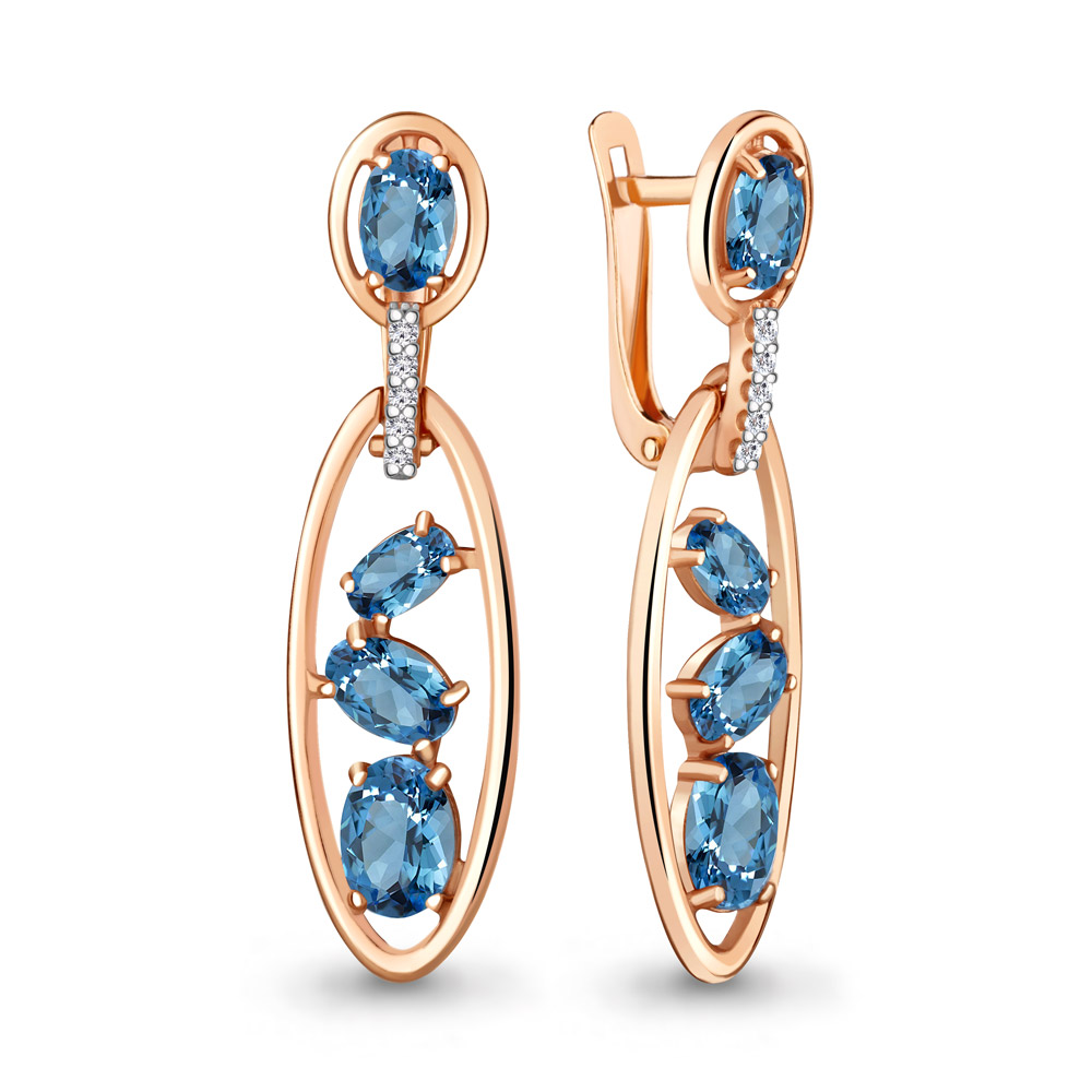 Серьги из серебра с топазом\фианитом Aquamarine Aquamarine 4757905А_925_з, 4757905А_925_з
Серьги из серебра с топазом\фианитом Aquamarine Aquamarine 4757905А_925_з, 4757905А_925_з