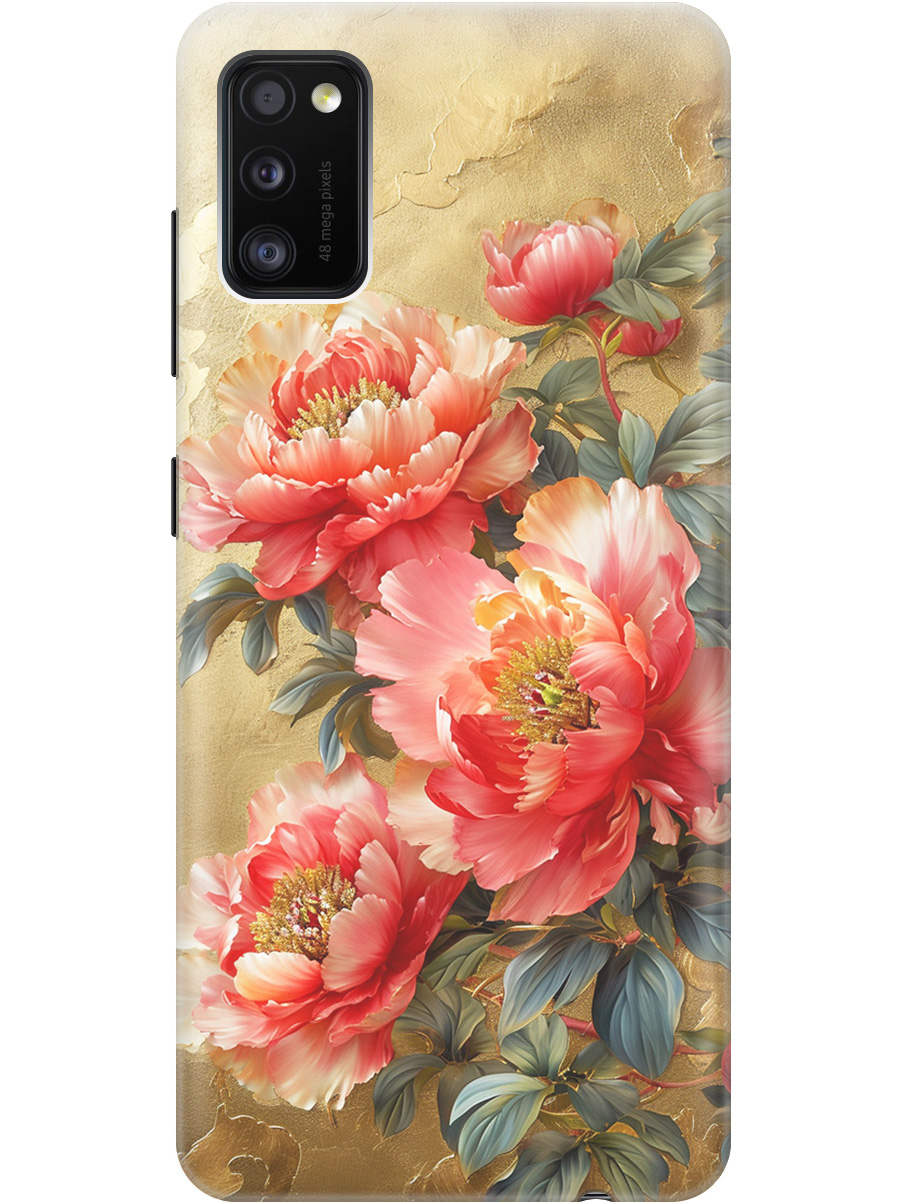 Силиконовый чехол на Samsung Galaxy A41 с принтом "Винтажные пионы", Прозрачный;зеленый;золотистый;красный, 722821023
Силиконовый чехол на Samsung Galaxy A41 с принтом "Винтажные пионы", Прозрачный;зеленый;золотистый;красный, 722821023