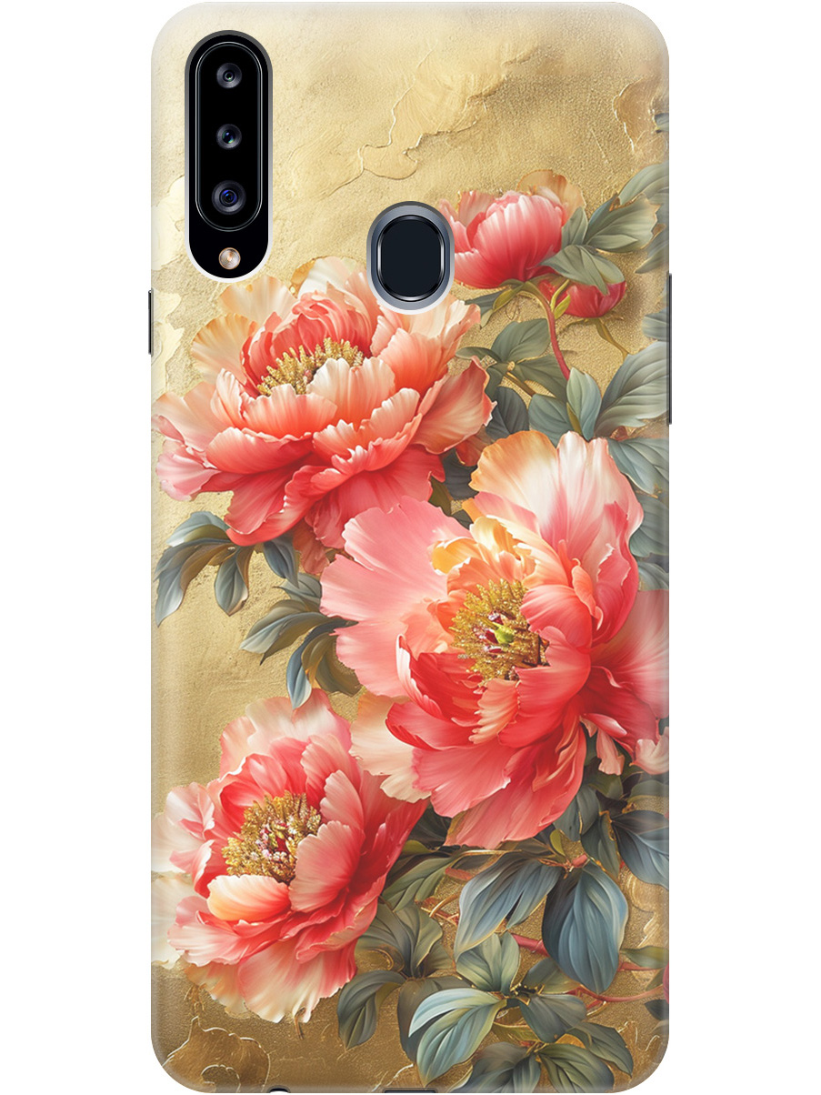 Силиконовый чехол на Samsung Galaxy A20s с принтом "Винтажные пионы", Прозрачный;зеленый;золотистый;красный, 722003323
Силиконовый чехол на Samsung Galaxy A20s с принтом "Винтажные пионы", Прозрачный;зеленый;золотистый;красный, 722003323