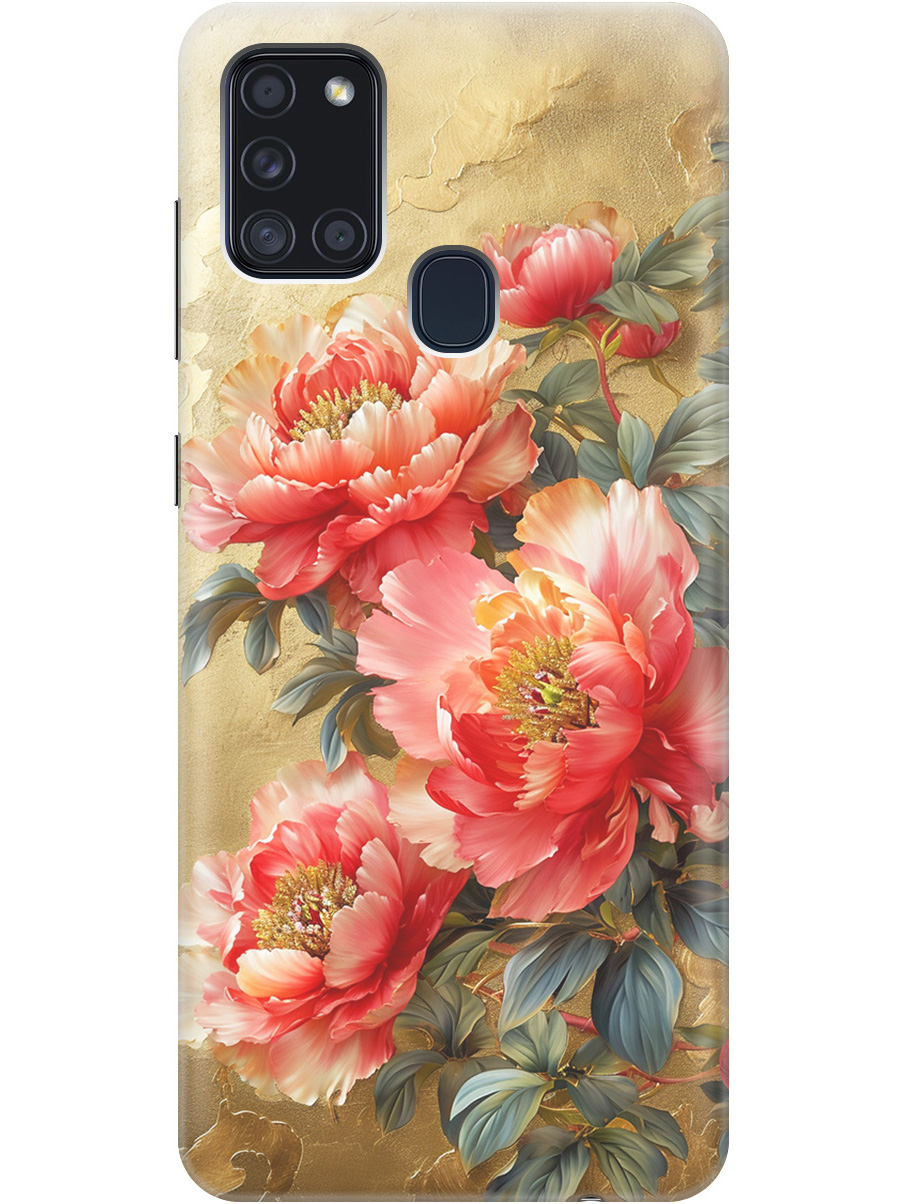 Силиконовый чехол на Samsung Galaxy A21s с принтом "Винтажные пионы", Прозрачный;зеленый;золотистый;красный, 723009323
Силиконовый чехол на Samsung Galaxy A21s с принтом "Винтажные пионы", Прозрачный;зеленый;золотистый;красный, 723009323