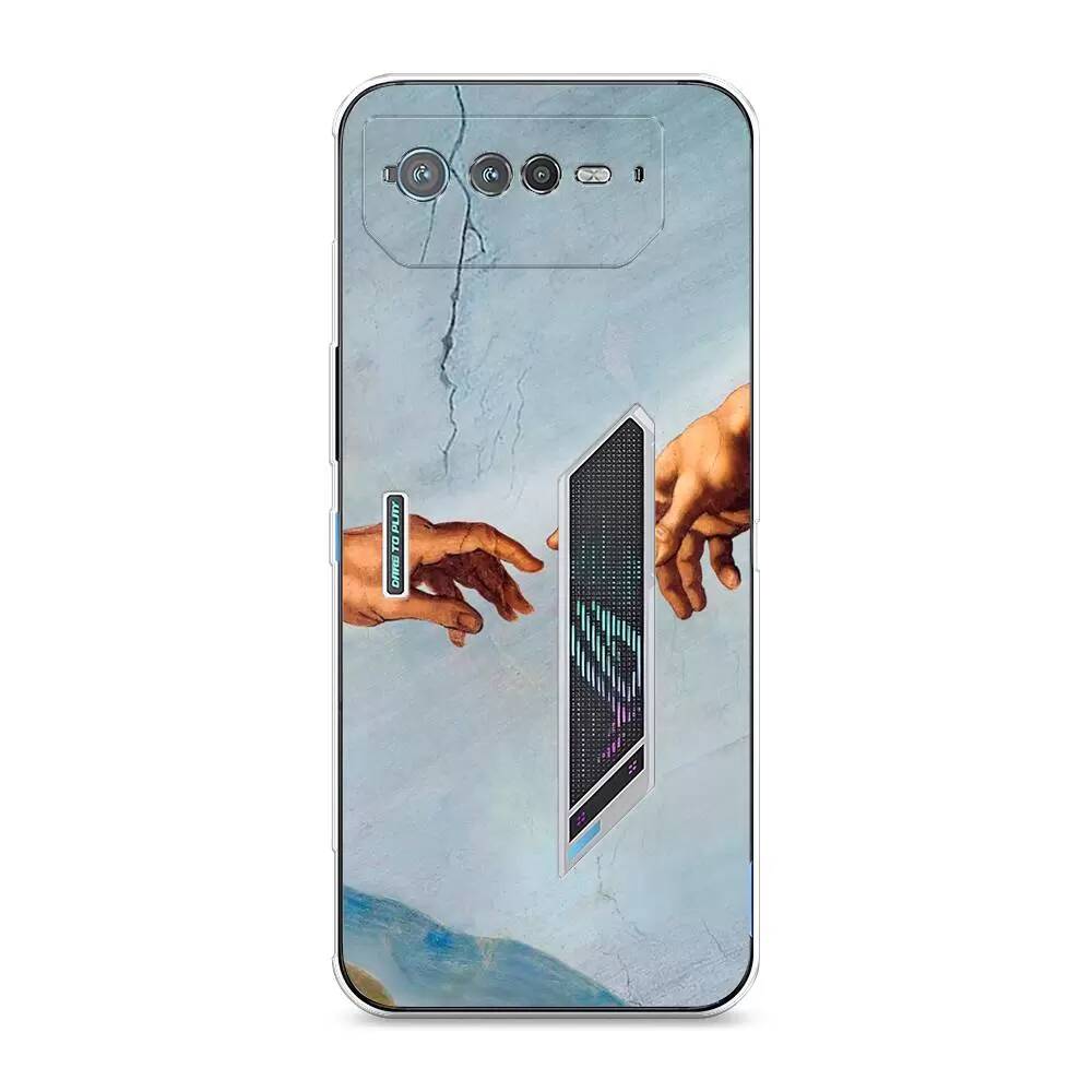Силиконовый чехол Awog "Сотворение Адама" для Asus ROG Phone 6, Разноцветный;прозрачный, 44650-9
Силиконовый чехол Awog "Сотворение Адама" для Asus ROG Phone 6, Разноцветный;прозрачный, 44650-9