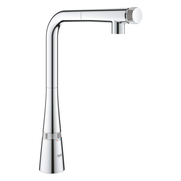 Смеситель для кухонной мойки GROHE Scala Smart Control, выдвижной излив, хром (30442000), 30442000
Смеситель для кухонной мойки GROHE Scala Smart Control, выдвижной излив, хром (30442000), 30442000