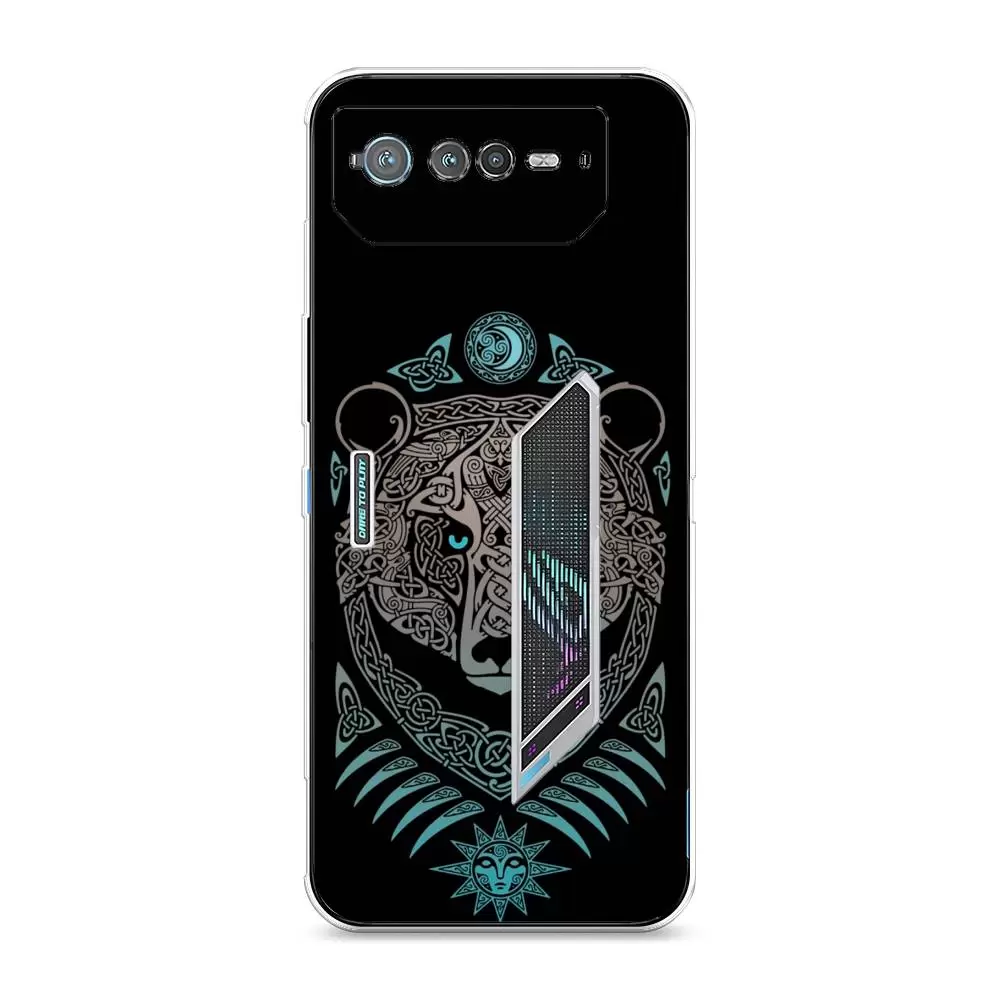 Силиконовый чехол Awog "Кельтский медведь" для Asus ROG Phone 6, Черный;прозрачный, 44650-2
Силиконовый чехол Awog "Кельтский медведь" для Asus ROG Phone 6, Черный;прозрачный, 44650-2