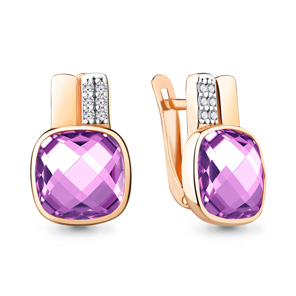 Серьги из серебра с аметистом искусственным\фианитом Aquamarine Aquamarine 4750184А_925_з, 4750184А_925_з
Серьги из серебра с аметистом искусственным\фианитом Aquamarine Aquamarine 4750184А_925_з, 4750184А_925_з