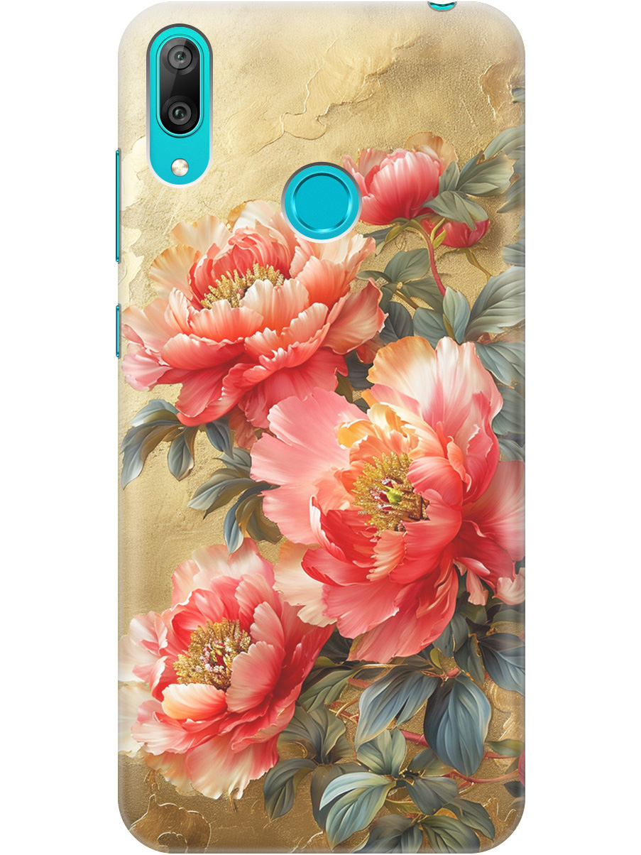 Силиконовый чехол на Huawei Y7 (2019) с принтом "Винтажные пионы", Прозрачный;зеленый;золотистый;красный, 720668223
Силиконовый чехол на Huawei Y7 (2019) с принтом "Винтажные пионы", Прозрачный;зеленый;золотистый;красный, 720668223