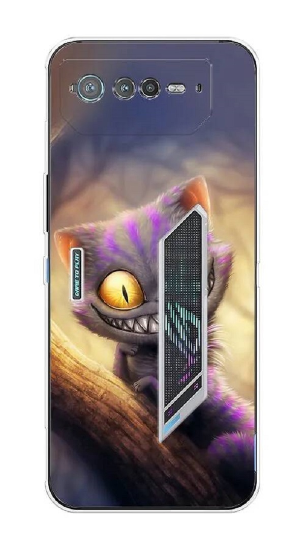 Силиконовый чехол Awog "Cheshire Cat" для Asus ROG Phone 6, Разноцветный;прозрачный, 44650-1
Силиконовый чехол Awog "Cheshire Cat" для Asus ROG Phone 6, Разноцветный;прозрачный, 44650-1