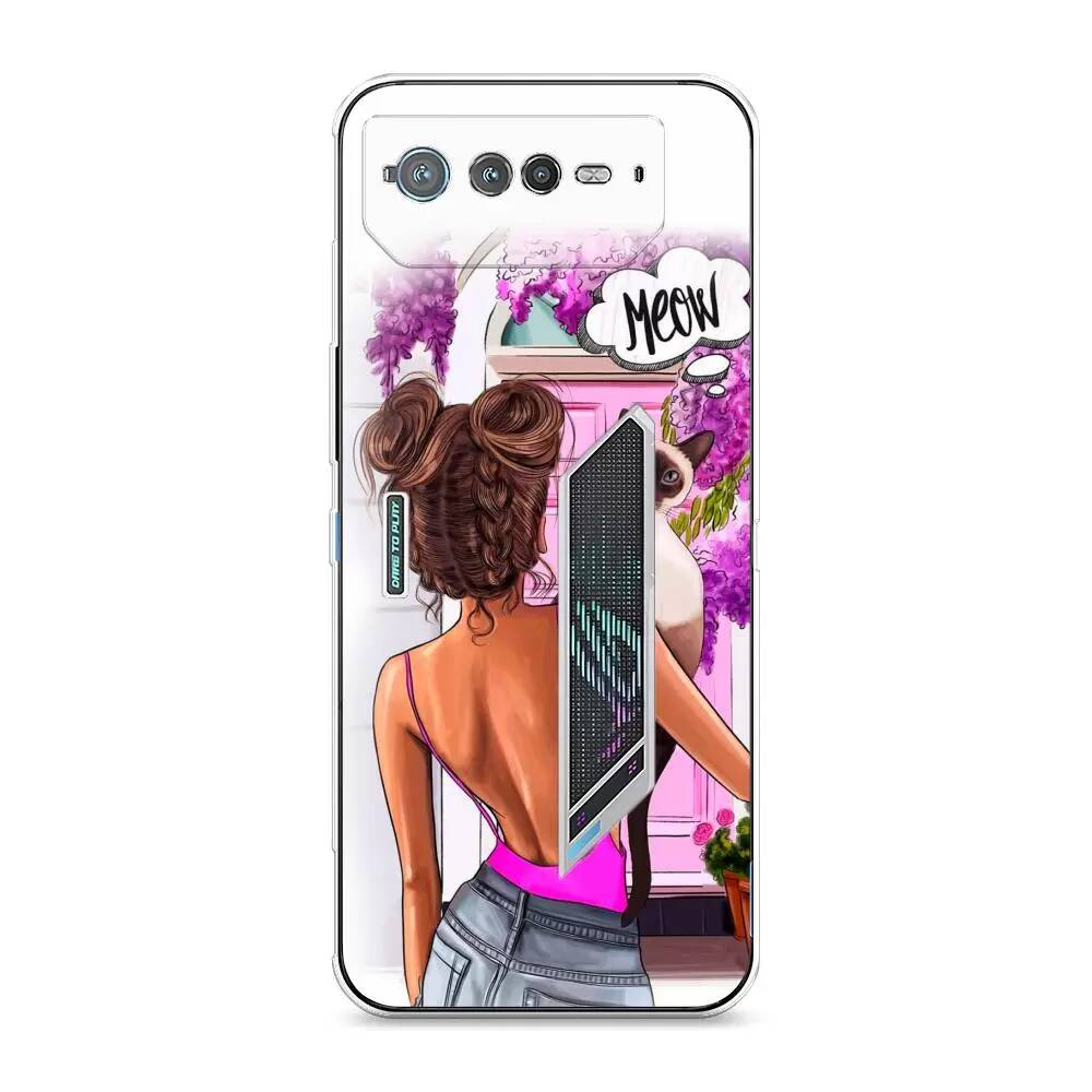 Силиконовый чехол Awog "Девушка с кошкой" для Asus ROG Phone 6, Разноцветный;прозрачный, 44650-7
Силиконовый чехол Awog "Девушка с кошкой" для Asus ROG Phone 6, Разноцветный;прозрачный, 44650-7