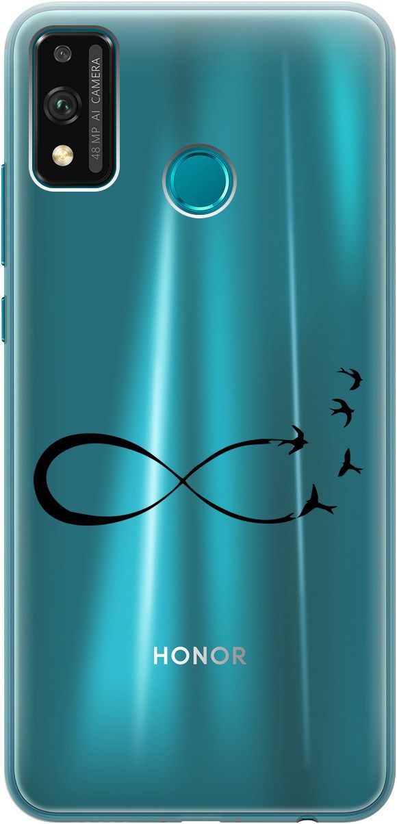 Силиконовый чехол на Honor 9X Lite с 3D принтом "Infinity" прозрачный, Прозрачный;черный, 5231
Силиконовый чехол на Honor 9X Lite с 3D принтом "Infinity" прозрачный, Прозрачный;черный, 5231