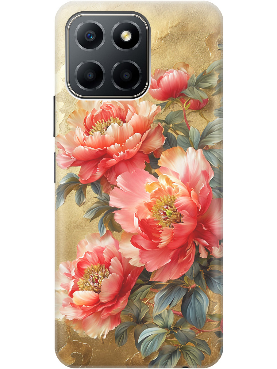 Силиконовый чехол на Honor X6 / X8 5G с принтом "Винтажные пионы", Прозрачный;зеленый;золотистый;красный, 762092223
Силиконовый чехол на Honor X6 / X8 5G с принтом "Винтажные пионы", Прозрачный;зеленый;золотистый;красный, 762092223