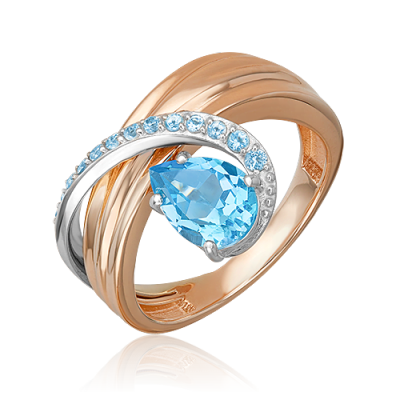 Кольцо из золота р. 19 PLATINA jewelry 01-5708-00-201-1111, топаз, 01-5708-00-201-1111
Кольцо из золота р. 19 PLATINA jewelry 01-5708-00-201-1111, топаз, 01-5708-00-201-1111