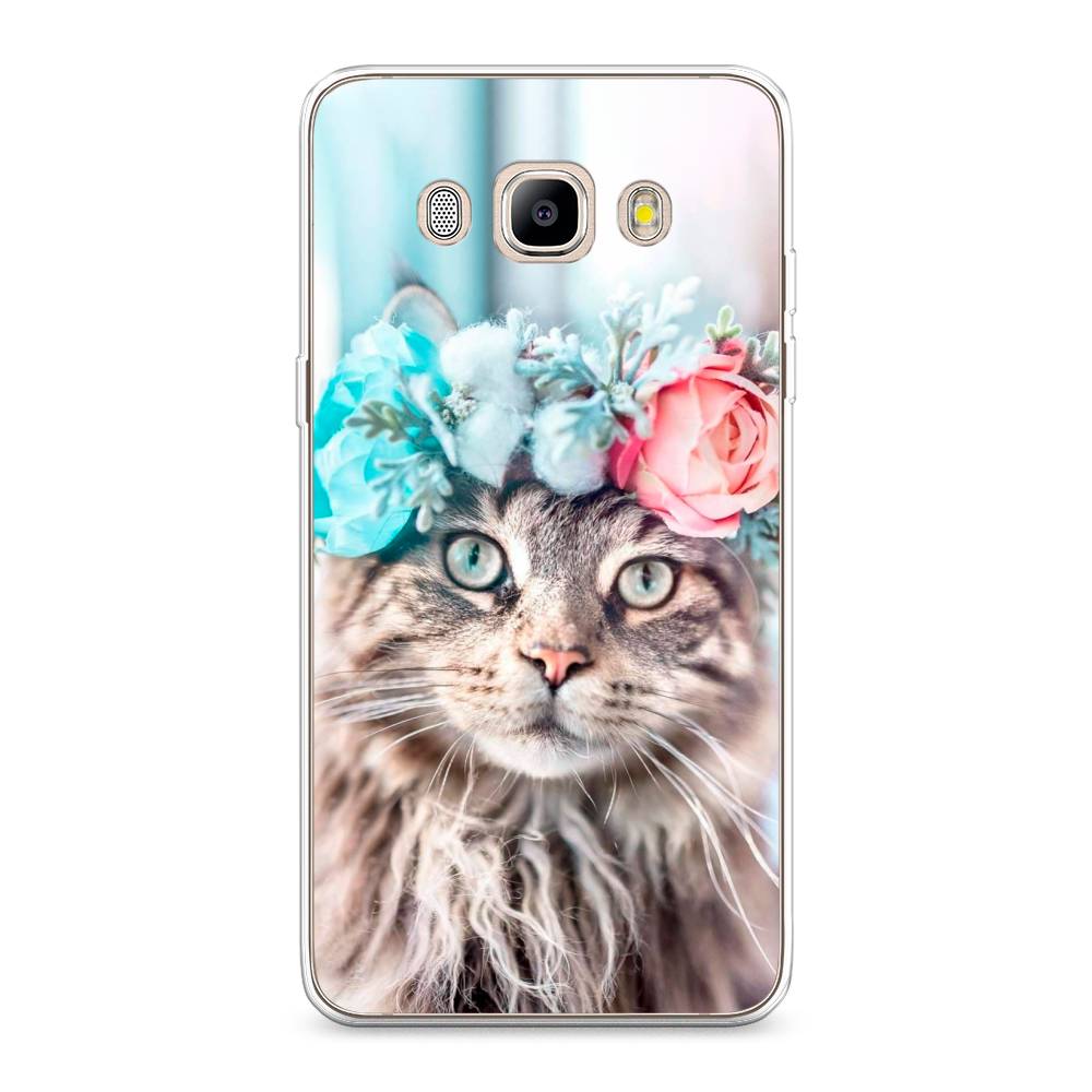Чехол Awog на Samsung Galaxy J5 2016 / Самсунг J5 2016 "Кот в венке", Серый;голубой;розовый, 22750-2
Чехол Awog на Samsung Galaxy J5 2016 / Самсунг J5 2016 "Кот в венке", Серый;голубой;розовый, 22750-2