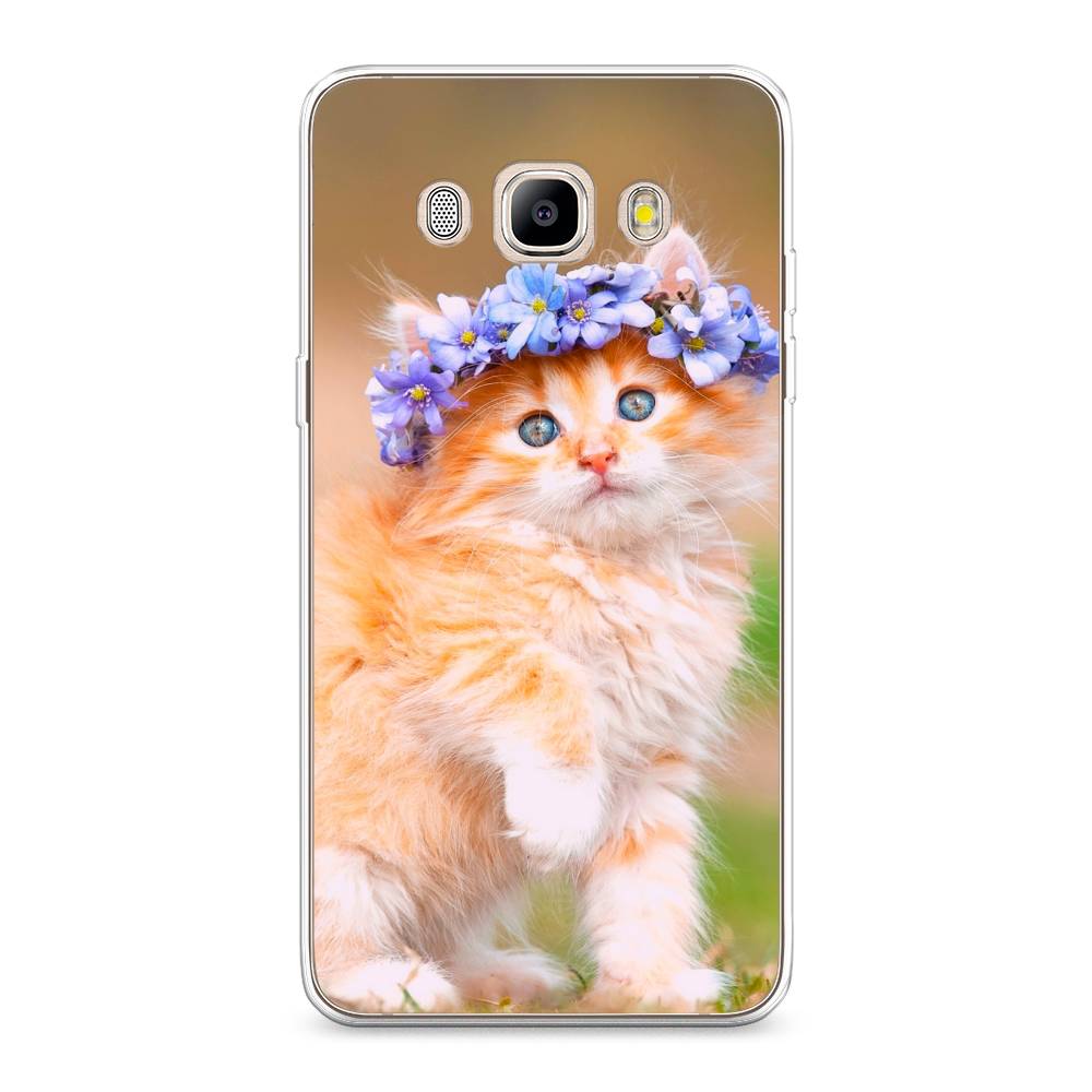 Чехол Awog на Samsung Galaxy J5 2016 / Самсунг J5 2016 "Рыжий кот в венке", Коричневый;синий, 22750-1
Чехол Awog на Samsung Galaxy J5 2016 / Самсунг J5 2016 "Рыжий кот в венке", Коричневый;синий, 22750-1