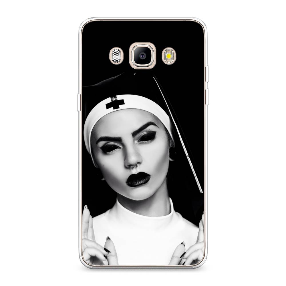 Чехол Awog на Samsung Galaxy J5 2016 / Самсунг J5 2016 "Черная монашка", Серый;черный, 22750-9
Чехол Awog на Samsung Galaxy J5 2016 / Самсунг J5 2016 "Черная монашка", Серый;черный, 22750-9