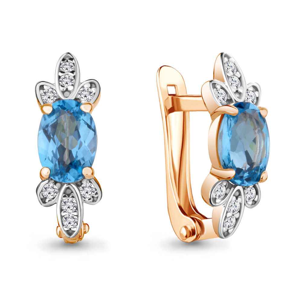 Серьги из серебра с топазом\фианитом Aquamarine Aquamarine 4737205А_925_з, 4737205А_925_з
Серьги из серебра с топазом\фианитом Aquamarine Aquamarine 4737205А_925_з, 4737205А_925_з