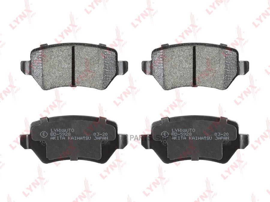 Тормозные колодки LYNXauto задние BD5928
Тормозные колодки LYNXauto задние BD5928