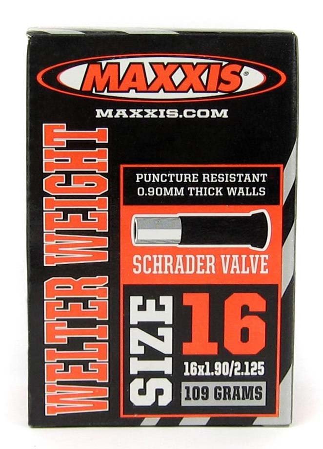 Камера Maxxis Welter Weight 16x1.90/2.125 авто нип. (EIB14205000), Черный, Welter Weight
Камера Maxxis Welter Weight 16x1.90/2.125 авто нип. (EIB14205000), Черный, Welter Weight