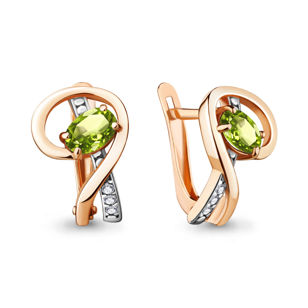 Серьги из серебра с хризолитом\фианитом Aquamarine Aquamarine 4723607А_925_з, 4723607А_925_з
Серьги из серебра с хризолитом\фианитом Aquamarine Aquamarine 4723607А_925_з, 4723607А_925_з