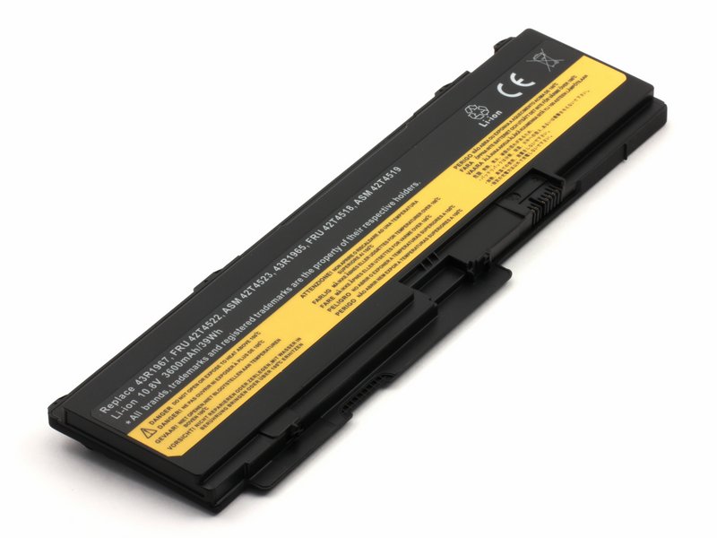 Аккумуляторная батарея усиленная 42T4519 для ноутбуков Lenovo ThinkPad X300, X301 Series,
Аккумуляторная батарея усиленная 42T4519 для ноутбуков Lenovo ThinkPad X300, X301 Series,
