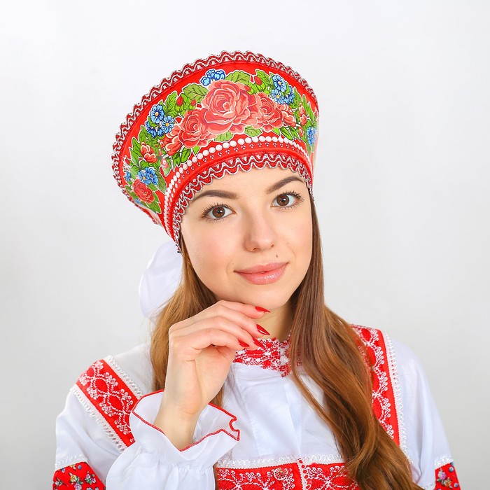 Кокошник женский Страна Карнавалия Красные и синие цветы красный, р. 25, Красные и синие цветы
Кокошник женский Страна Карнавалия Красные и синие цветы красный, р. 25, Красные и синие цветы