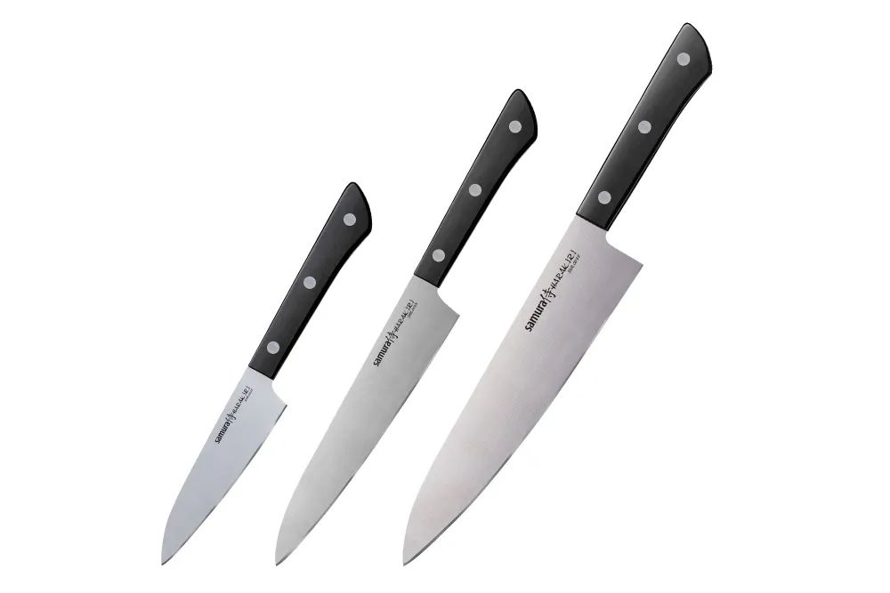 Набор кухонных ножей Самура Samura Harakiri SHR-0220B универсальный, поварской, профессион
Набор кухонных ножей Самура Samura Harakiri SHR-0220B универсальный, поварской, профессион
