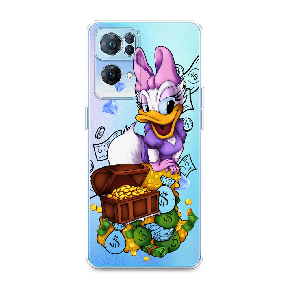 Чехол на Oppo Reno 7 Pro "Rich Daisy Duck", Коричневый;белый;фиолетовый, 258250-6
Чехол на Oppo Reno 7 Pro "Rich Daisy Duck", Коричневый;белый;фиолетовый, 258250-6