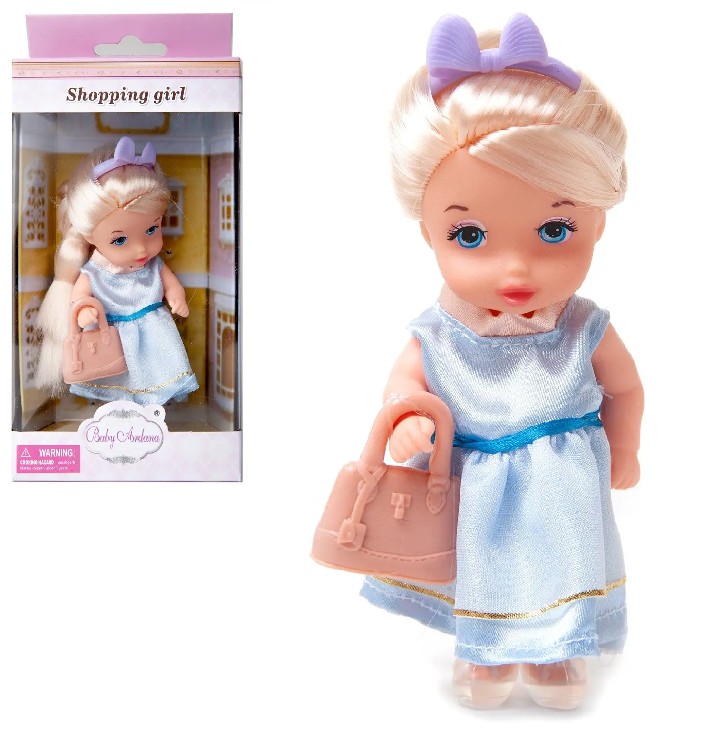Кукла-мини Baby Ardana серия Шоппинг в голубом платье с сумочкой 11 см A592/голубое, A592 голубое
Кукла-мини Baby Ardana серия Шоппинг в голубом платье с сумочкой 11 см A592/голубое, A592 голубое