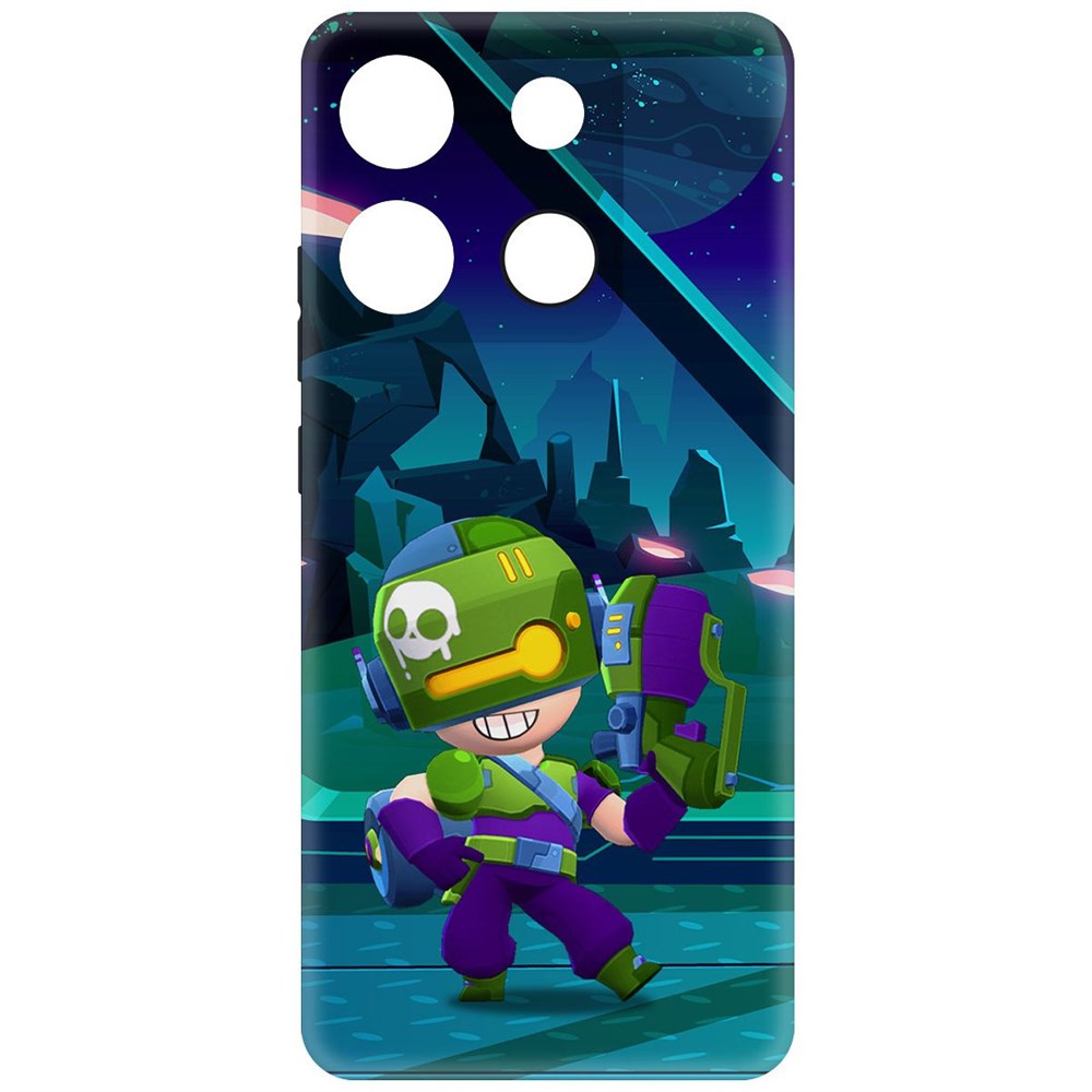 Чехол-накладка Soft Case Brawl Stars - Контрабандистка Пенни для Infinix Smart 7 Plus, Черный
Чехол-накладка Soft Case Brawl Stars - Контрабандистка Пенни для Infinix Smart 7 Plus, Черный