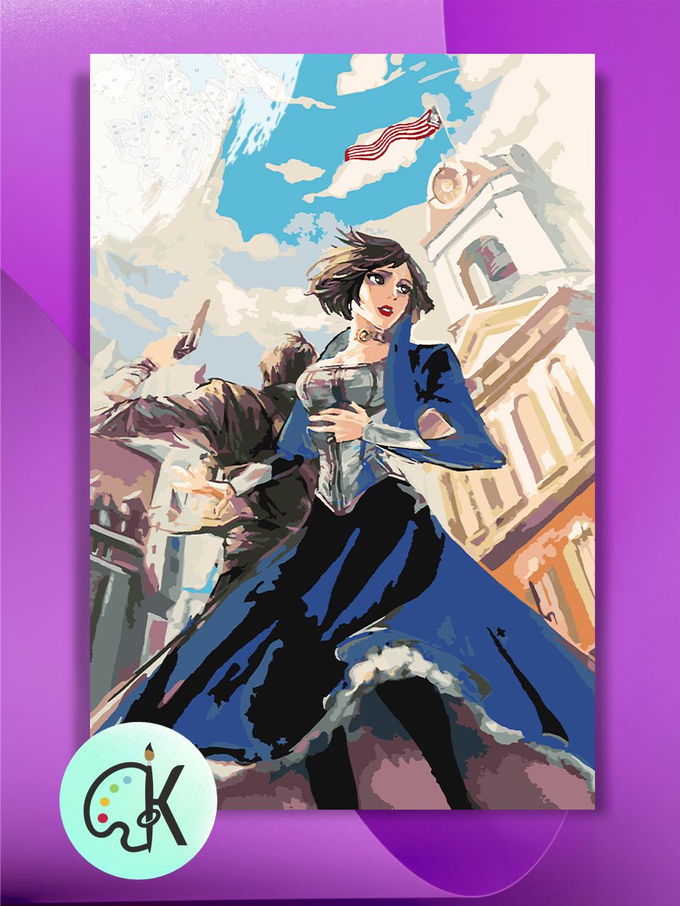 Картина по номерам на холсте Культура Цвета Bioshock Infinite, 40 х 50 см, Bioshock Infinite
Картина по номерам на холсте Культура Цвета Bioshock Infinite, 40 х 50 см, Bioshock Infinite