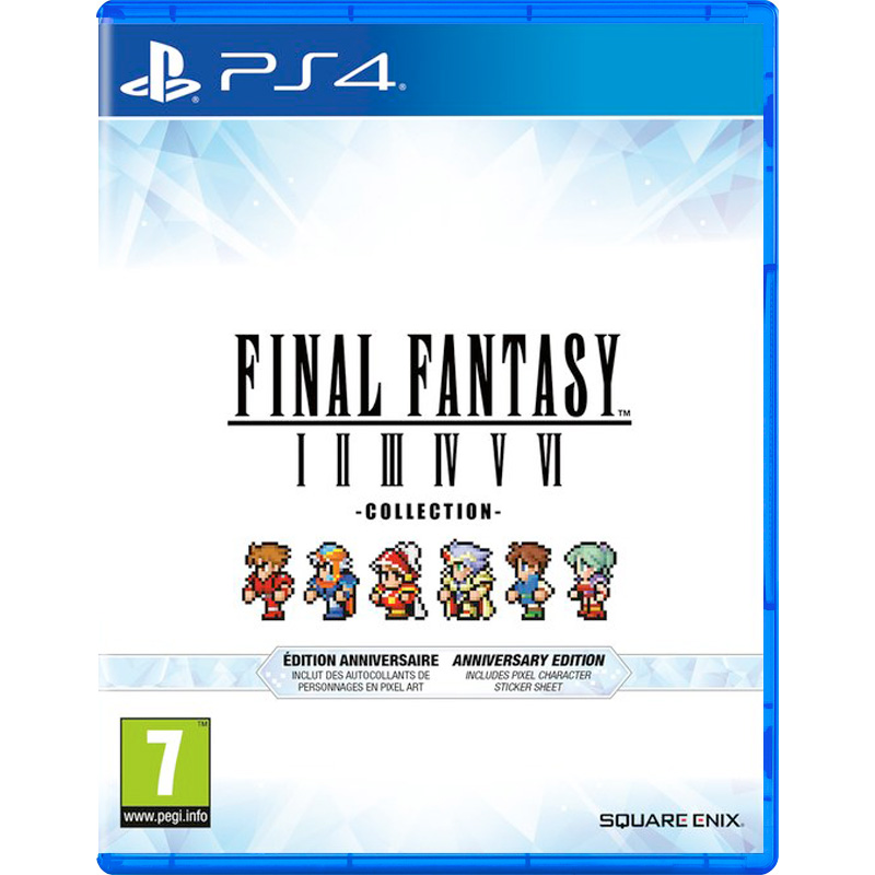 Игра Final Fantasy I-VI Collection Anniversary Edition (PlayStation 4, русские субтитры), Final Fantasy I-VI Collection Anniversary Edition
Игра Final Fantasy I-VI Collection Anniversary Edition (PlayStation 4, русские субтитры), Final Fantasy I-VI Collection Anniversary Edition