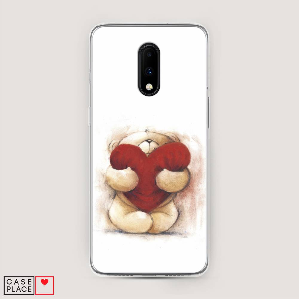 Чехол Awog на OnePlus 7 / ВанПлас 7 "Мишка с сердцем 1", Белый;красный;бежевый, 150750-6
Чехол Awog на OnePlus 7 / ВанПлас 7 "Мишка с сердцем 1", Белый;красный;бежевый, 150750-6