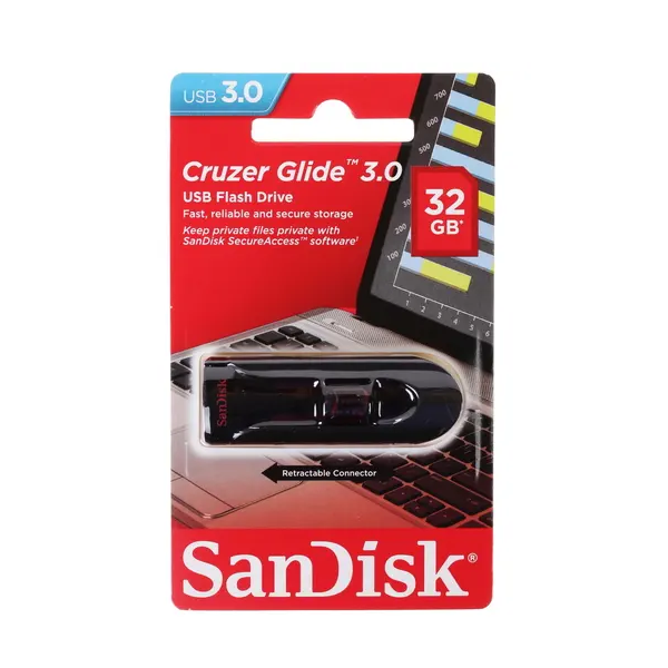 Флешка SanDisk 32Gb Cruzer Glide USB 3.0 (SDCZ600-032G-G35) 32 ГБ Black, 32Gb Cruzer Glide USB 3.0 (SDCZ600-032G-G35)
Флешка SanDisk 32Gb Cruzer Glide USB 3.0 (SDCZ600-032G-G35) 32 ГБ Black, 32Gb Cruzer Glide USB 3.0 (SDCZ600-032G-G35)