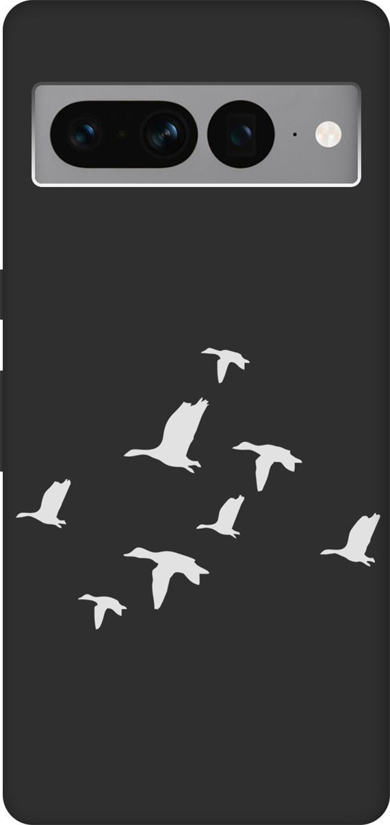 Чехол на Google Pixel 7 Pro с 3D принтом "Flock of Ducks W" черный, Черный;серый, 159190
Чехол на Google Pixel 7 Pro с 3D принтом "Flock of Ducks W" черный, Черный;серый, 159190