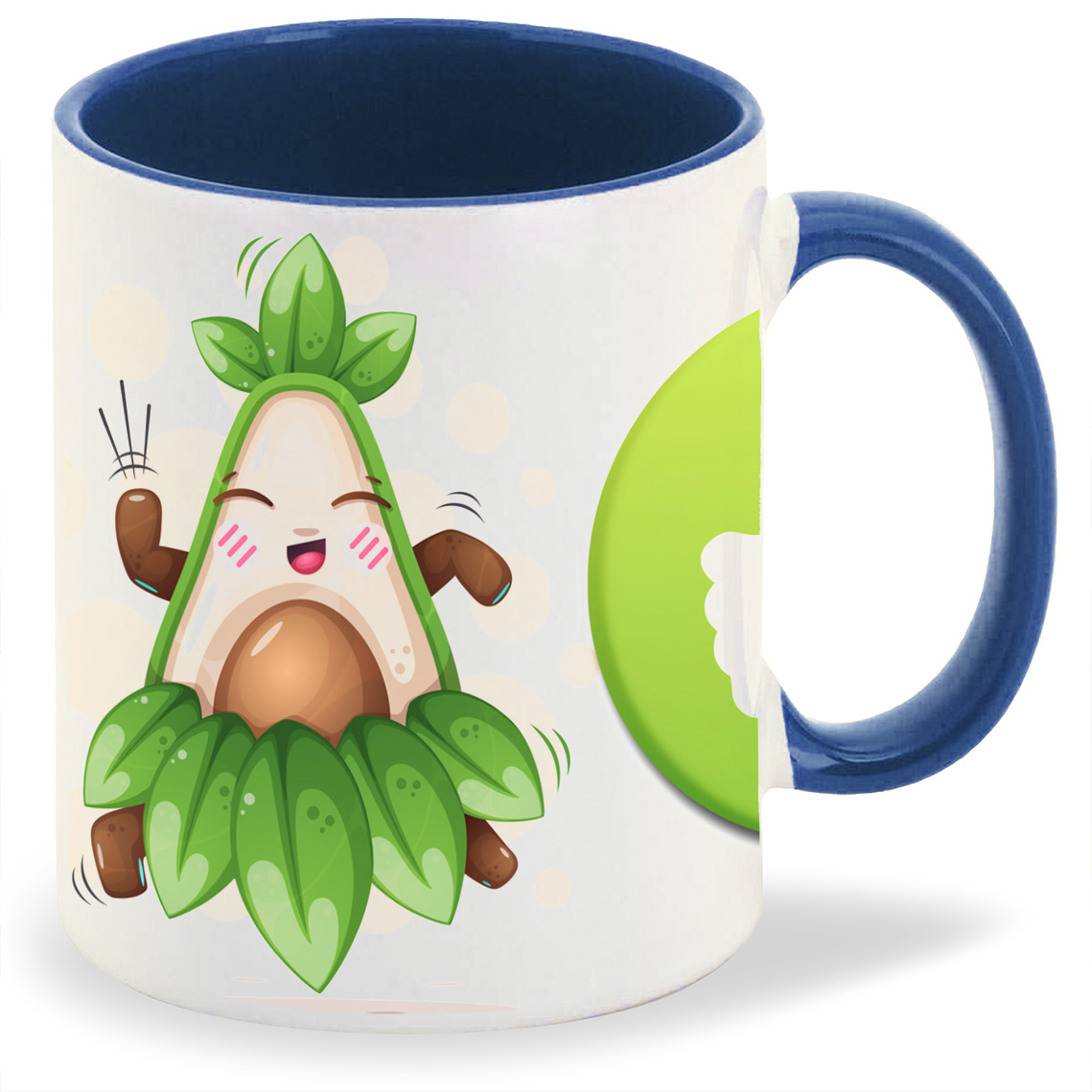 Кружка CoolPodarok Два Авокадо (веревочная качель), Два Авокадо (веревочная качель)