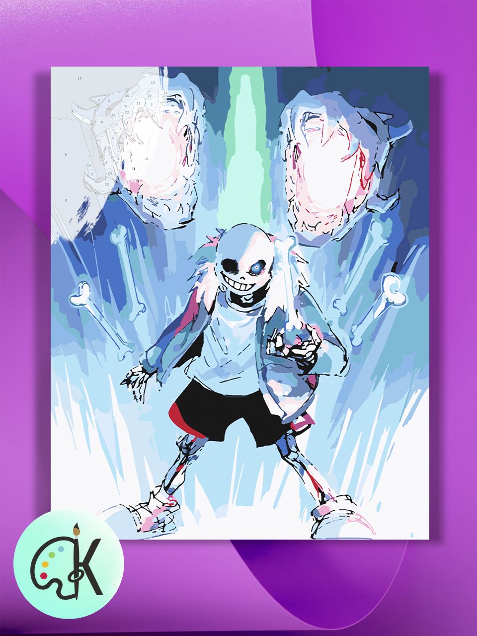 Картина по номерам на холсте Культура Цвета Undertale Sans, 40 х 60 см, Undertale Sans
Картина по номерам на холсте Культура Цвета Undertale Sans, 40 х 60 см, Undertale Sans