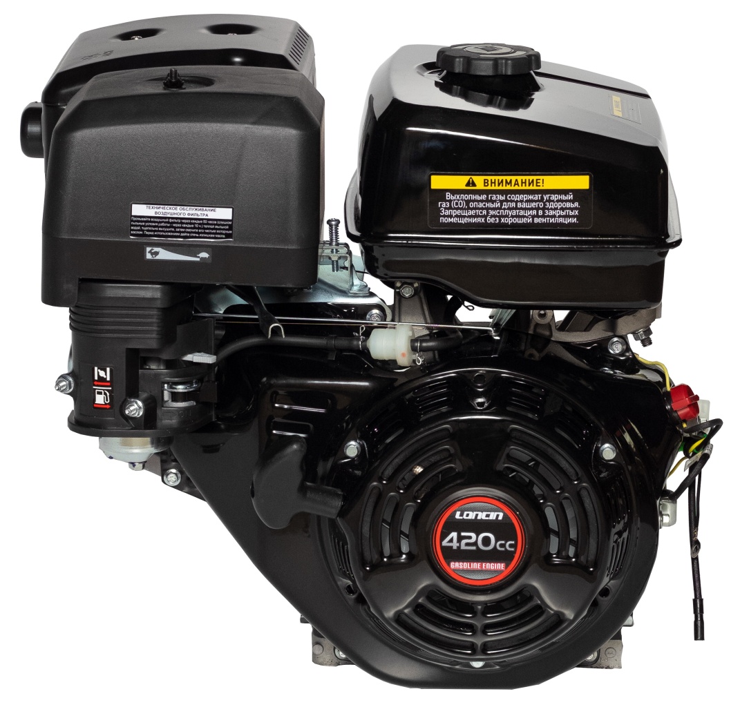 Двигатель бензиновый Loncin G420F (I type) D25.4 (15л.с.,420куб.см,вал 25.4мм, ручн старт), G420F
Двигатель бензиновый Loncin G420F (I type) D25.4 (15л.с.,420куб.см,вал 25.4мм, ручн старт), G420F
