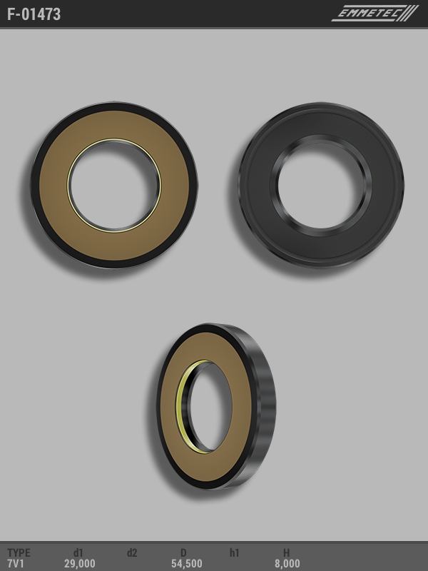 Сальник рулевой рейки EMMETEC 29x54.7x8 (7V1) F-01473, F-01473, F01473
Сальник рулевой рейки EMMETEC 29x54.7x8 (7V1) F-01473, F-01473, F01473