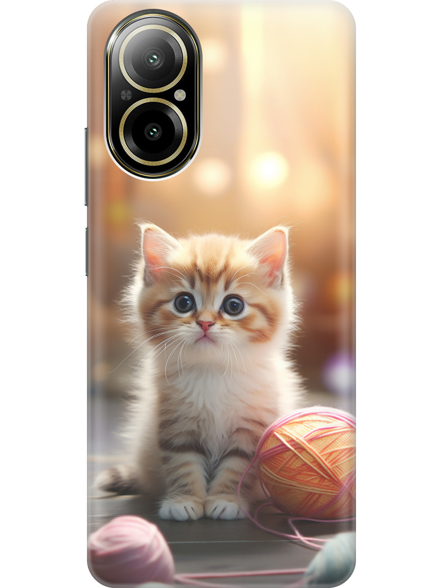 Силиконовый чехол на Realme C67 с рисунком "Котик и нитки", Белый;желтый;розовый, 20012142
Силиконовый чехол на Realme C67 с рисунком "Котик и нитки", Белый;желтый;розовый, 20012142