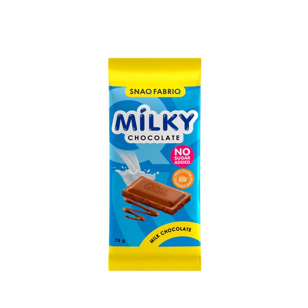 Шоколад Snaq Fabriq Milky молочный без сахара, 4 шт по 75 г, Milky Молочный шоколад, упаковка 4х75г
Шоколад Snaq Fabriq Milky молочный без сахара, 4 шт по 75 г, Milky Молочный шоколад, упаковка 4х75г