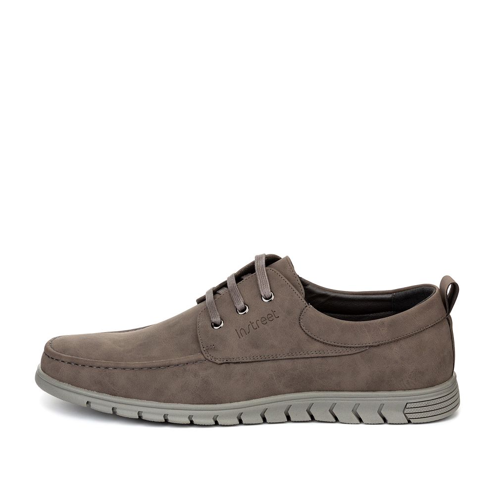 фото Туфли мужские instreet 58-21mv-017ss серые 45 ru