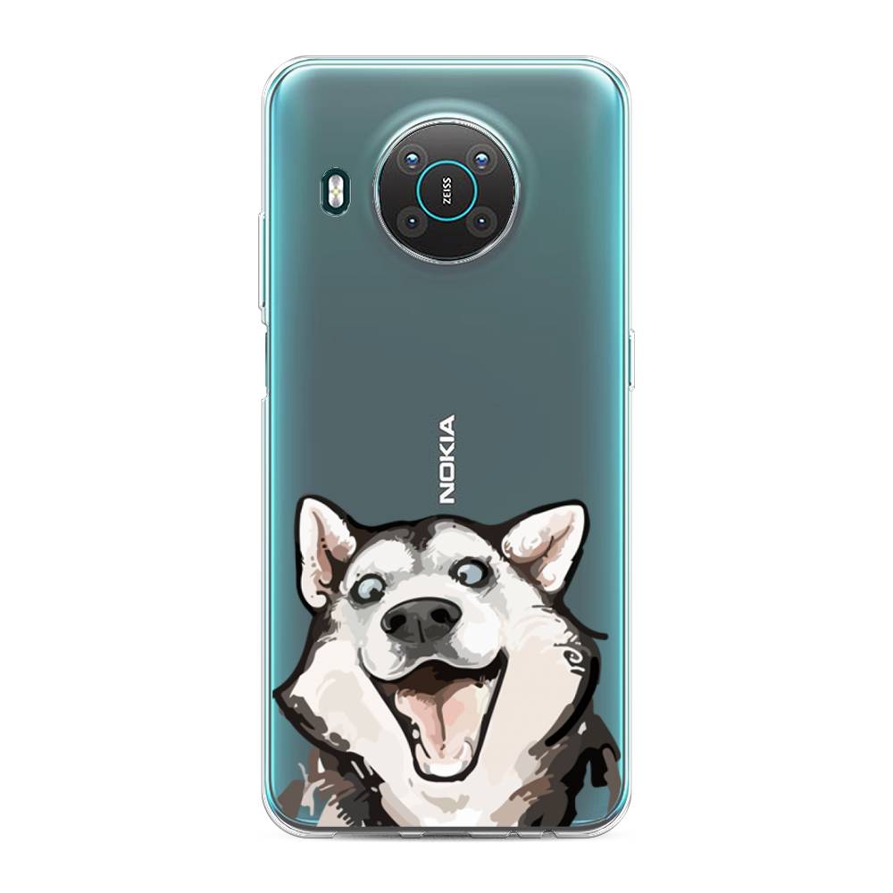 Чехол Awog на Nokia X10 / Нокиа X10 "Радостный хаски", Белый;голубой;черный, 124750-1
Чехол Awog на Nokia X10 / Нокиа X10 "Радостный хаски", Белый;голубой;черный, 124750-1