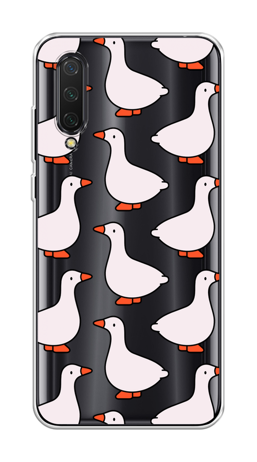 Чехол на Xiaomi Mi CC9/Mi A3 Lite/Mi 9 Lite "Гуси", Прозрачный;белый;оранжевый, 36250-1
Чехол на Xiaomi Mi CC9/Mi A3 Lite/Mi 9 Lite "Гуси", Прозрачный;белый;оранжевый, 36250-1