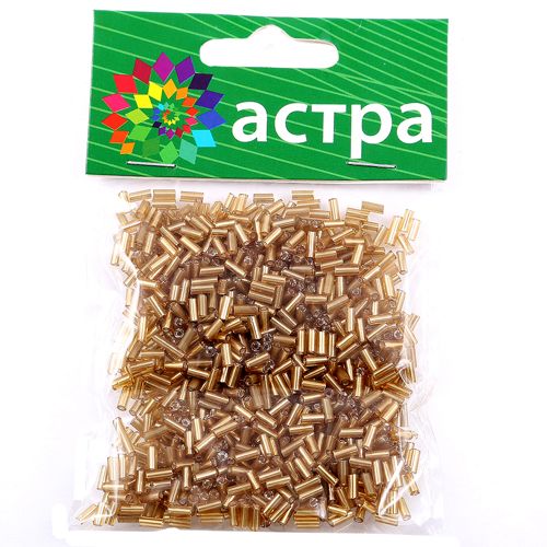Стеклярус Astra&Craft (стекло), 5 мм, (упак) 20г (22B золотой с серебристым центром), 10шт
Стеклярус Astra&Craft (стекло), 5 мм, (упак) 20г (22B золотой с серебристым центром), 10шт