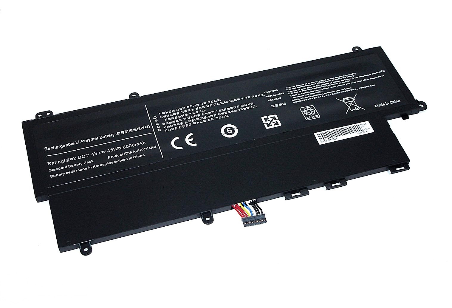 Аккумуляторная батарея AA-PBYN4AB, AA-PLWN4AB для ноутбука Samsung NP530U3B, NP530U3C, NP5
Аккумуляторная батарея AA-PBYN4AB, AA-PLWN4AB для ноутбука Samsung NP530U3B, NP530U3C, NP5