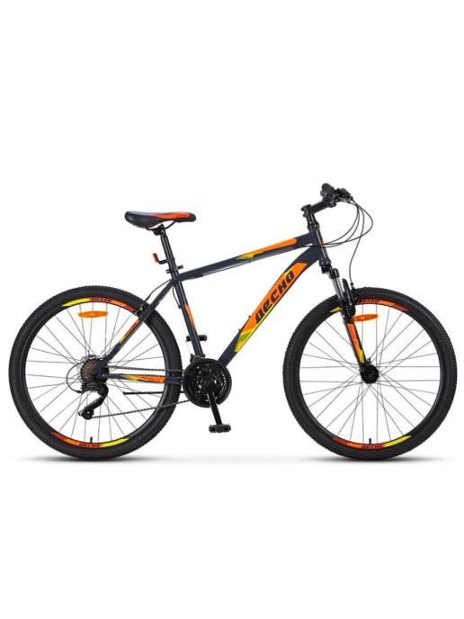 фото Велосипед 26" десна 2610 v f010 тёмно-серый/оранжевый (lu095732) 18"