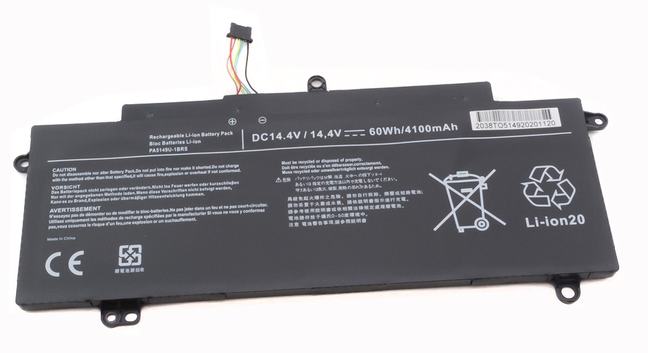 Аккумуляторная батарея PA5149U-1BRS для ноутбука Toshiba Tecra Z40T-A1410, Z50-A-11H Serie
Аккумуляторная батарея PA5149U-1BRS для ноутбука Toshiba Tecra Z40T-A1410, Z50-A-11H Serie