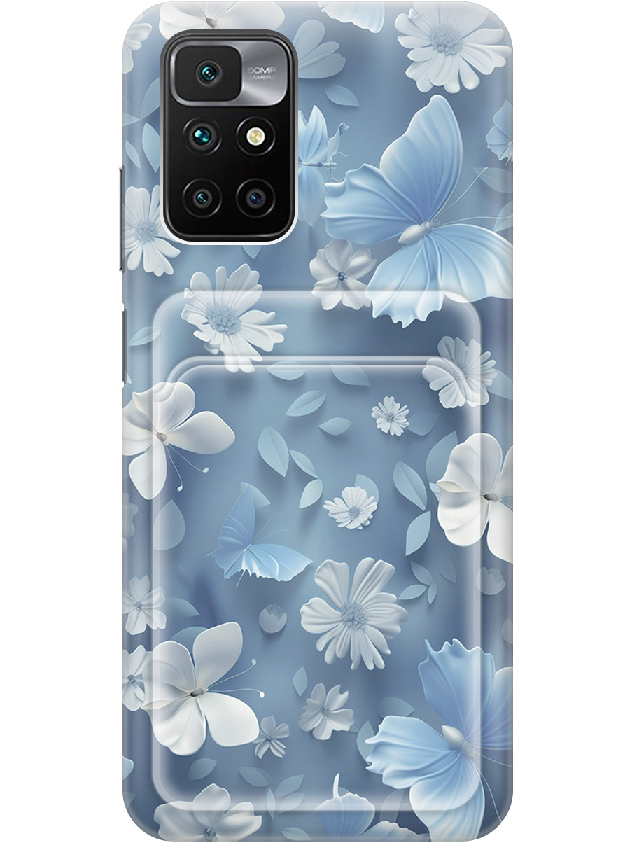 Силиконовый чехол на Xiaomi Redmi 10 с принтом с карманом для карты прозрачный 784531, Прозрачный;белый;голубой, 731907110
Силиконовый чехол на Xiaomi Redmi 10 с принтом с карманом для карты прозрачный 784531, Прозрачный;белый;голубой, 731907110