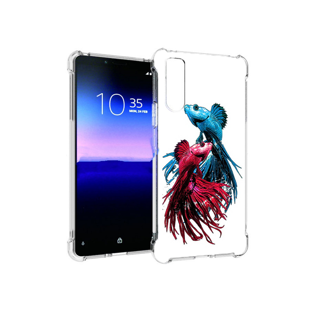 Чехол MyPads Tocco для Sony Xperia 10 II рыбы петушки (PT158941.227.592), Прозрачный, Tocco
Чехол MyPads Tocco для Sony Xperia 10 II рыбы петушки (PT158941.227.592), Прозрачный, Tocco